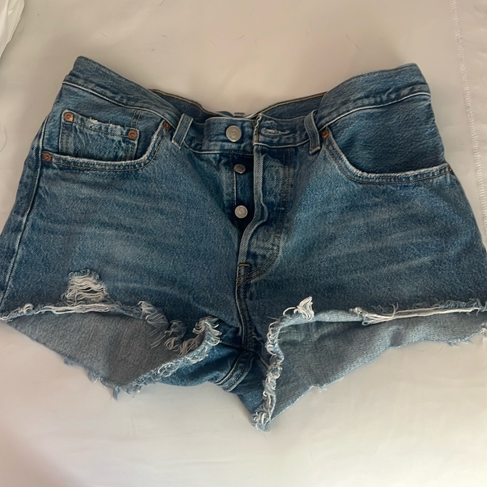 Levi 501 Shorts Size 30 Midrise Short Length